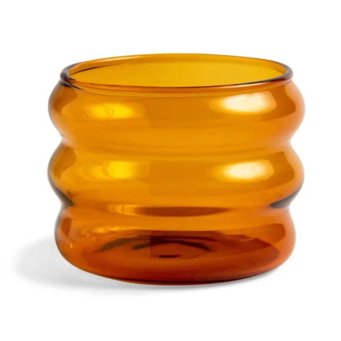 Wholesale Customized Colored Bubble Glass Coffee Mug Borosilicate Glass Iced Coffee Cup