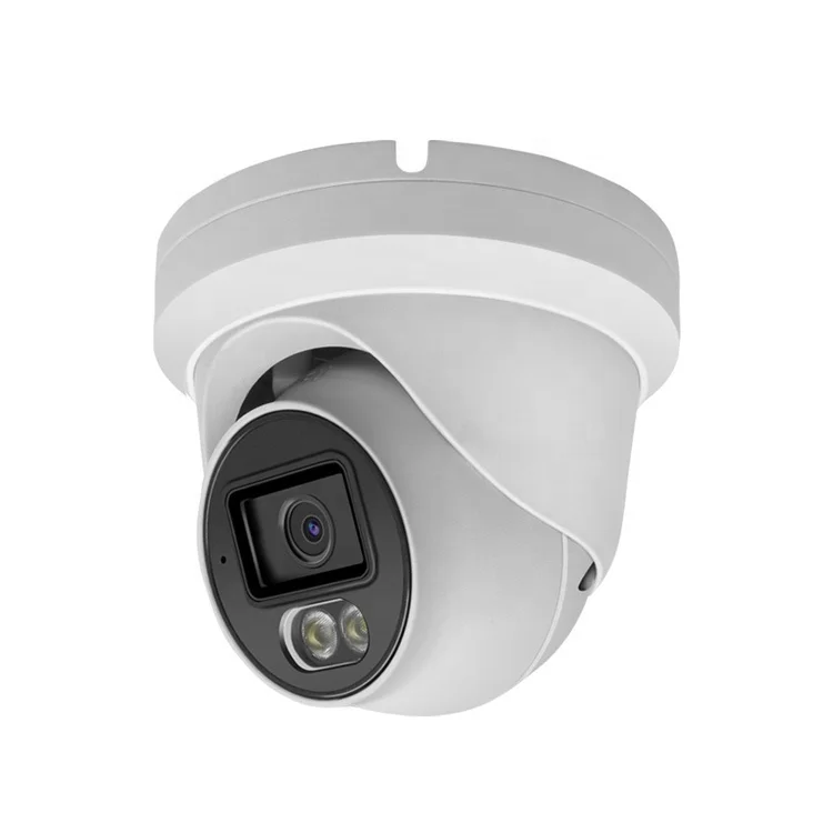 Многофункциональная купольная сетевая IP-камера Colorvue F1.6 с двойной подсветкой поддержкой SD-карты и микрофона WDR 4 МП/5 Мп/6