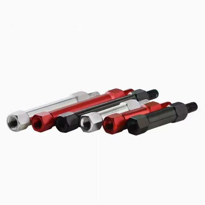 M3x10/12/15/20/25/30/35/37/40/45/50+6mm Colorful MaleTo Female double hex head  Anodized Aluminum  Standoff Spacer in drones