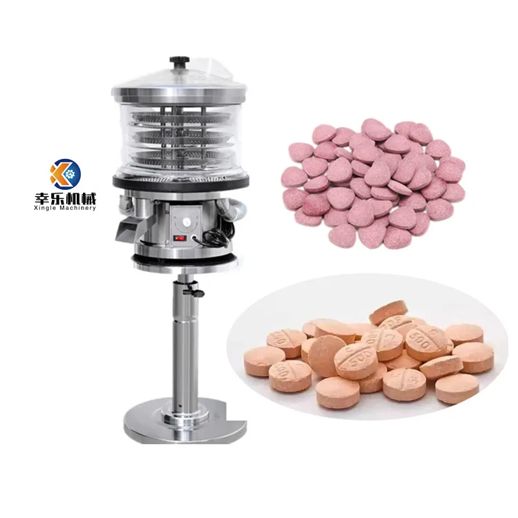 CFQ-30 Pharmaceutical Chemical tablet dust removal Deduster  machine powder polishing and cleaner powder dust remover