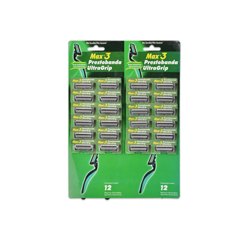 Max OEM Rubber Handle Disposable Shaving Razor