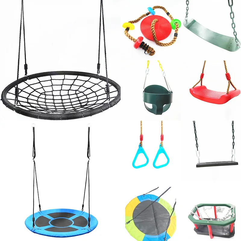 Factory supplier various type colorful children swings for outdoor indoor playground equipment