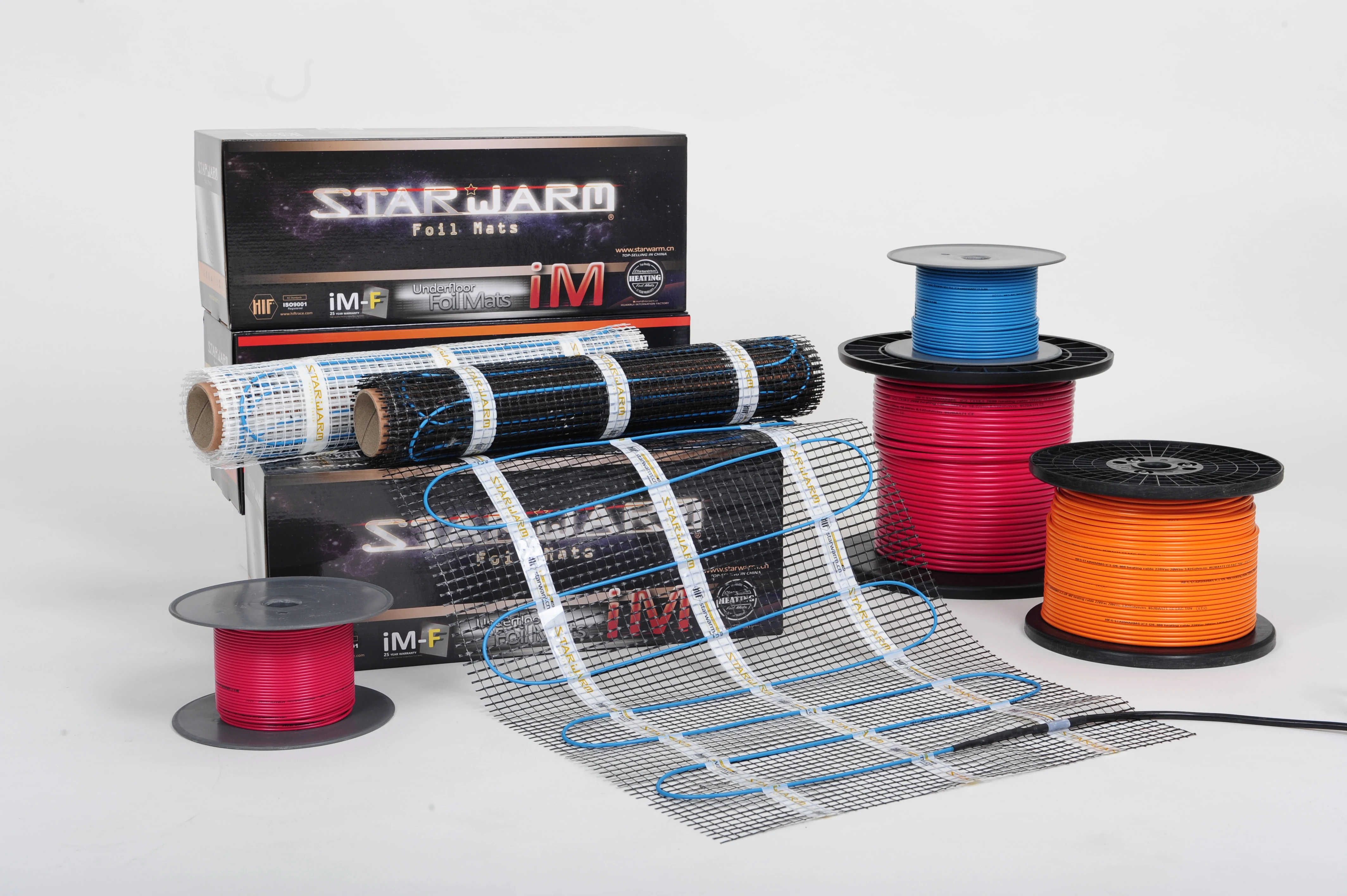 Floor heating system underfloor heating mat electric floor heating