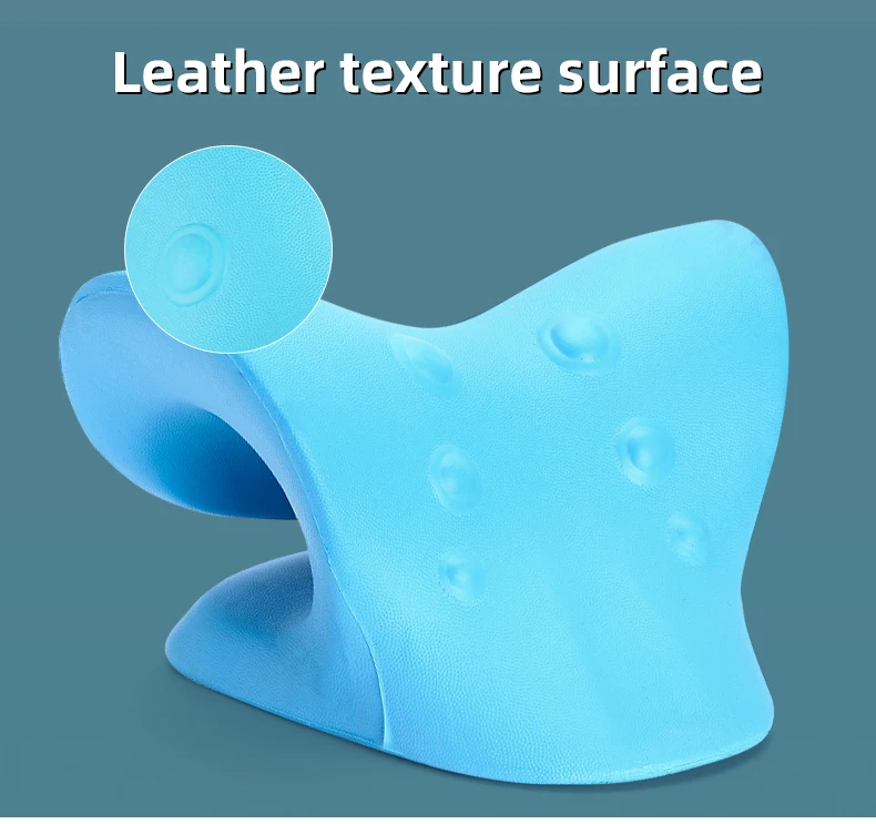 Neck and Shoulder Relaxer Portable Cervical Traction Device Neck Stretcher for TMJ Pain Relief and Cervical Spine Alignment