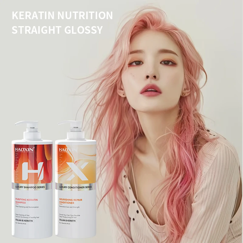 Professional Factory Hair Care Deep Nourishment Revitalizing Natural Botanical Shampoo and Conditioner