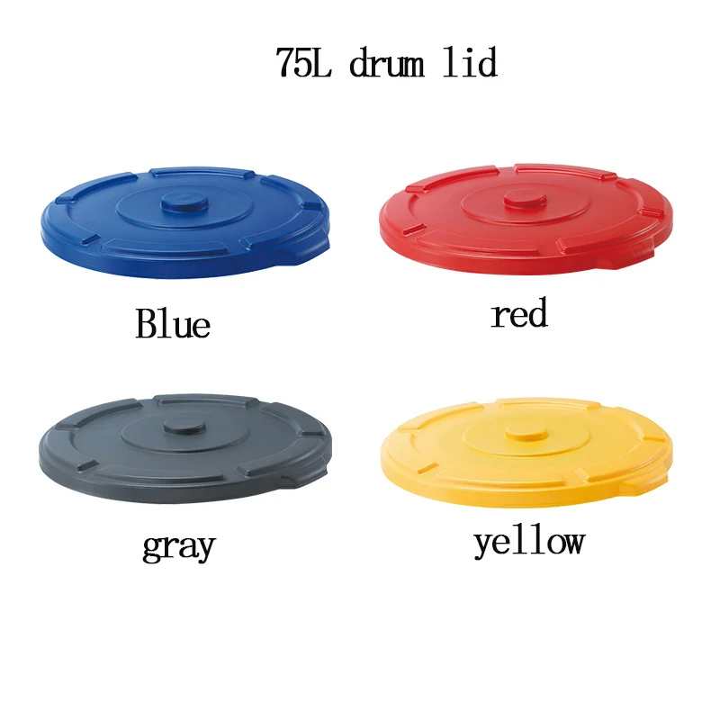 wholesale plastic wheeled recycle waste bin trash can with lid for sale  Round plastic Waste Bins