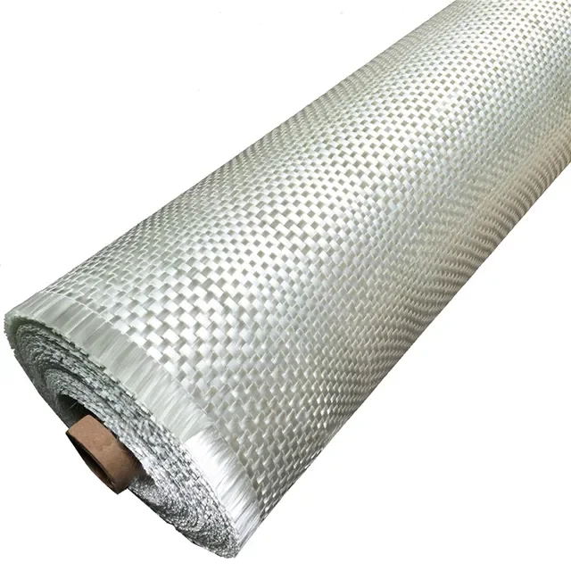 Fiberglass Boats Woven Roving Plain Fiberglass Cloth Fabric