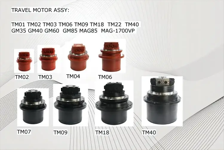XF parts final drive motor assy   K YB MAG-85VP-1200-6/4 MAG-85VP-1000-5 for JS130