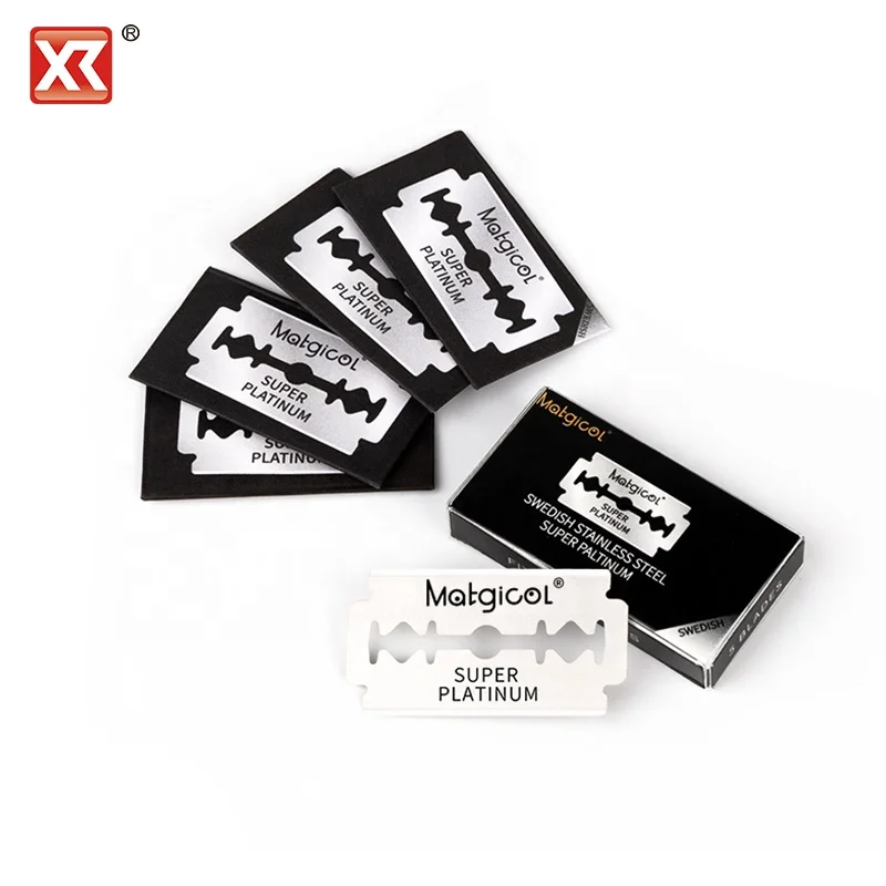 Customized Best Quality Hair Shaver Factory Wholesale Safety Disposable Double Edge Razor Blades For Salon