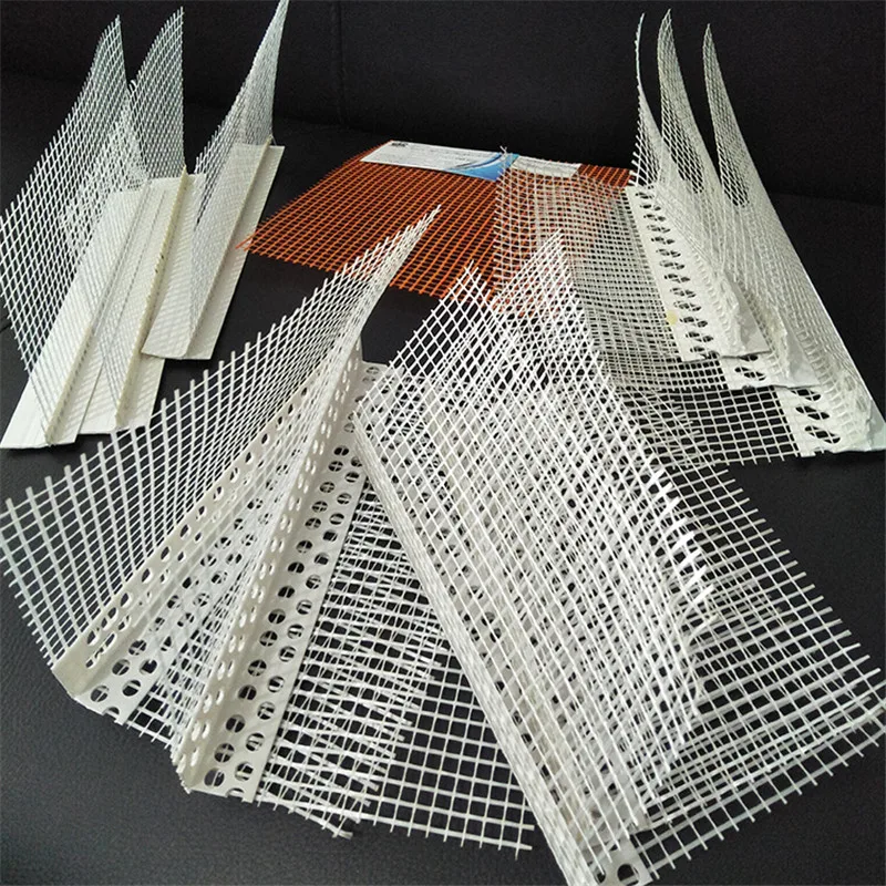 2024 Low price high quality PVC Plaster Wall Protection Corner Bead with Fiberglass Mesh