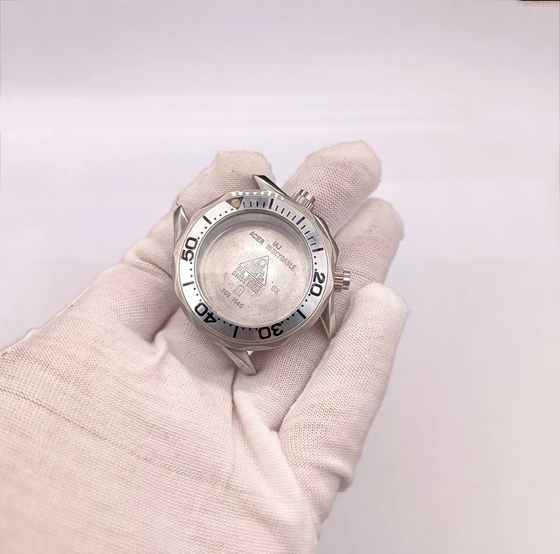 Customized case watch accessories 316L stainless steel waterproof case