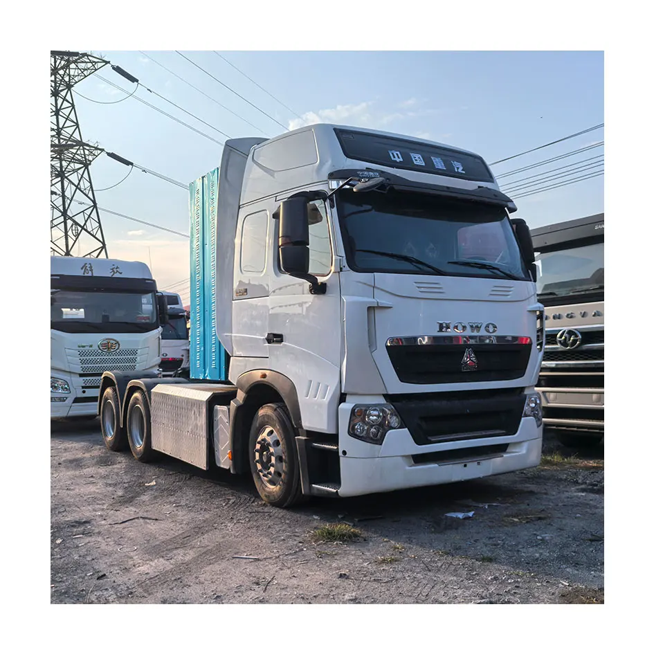 Китай б/у HOWO 400hp 10-колесная головка грузовика 6x4 тягачи Howo371 продажа с 10 шинами