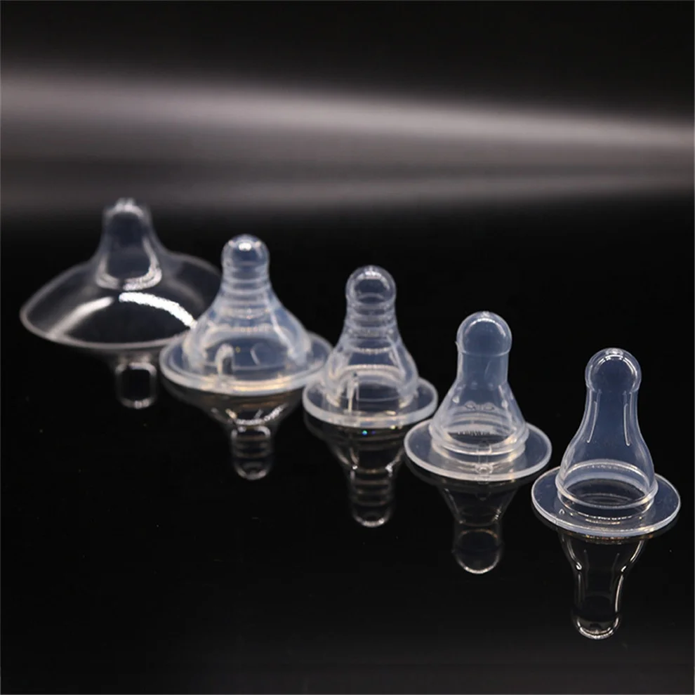 Custom Injection Molding High Clear Soft Baby Silicone Breast Shield Silicone Breast Shell Protector