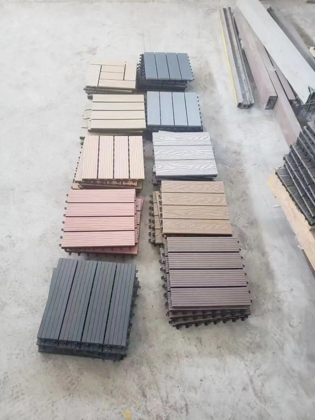 Good Price Garden DIY Wpc Composite Floor Decking Tiles Other Boards