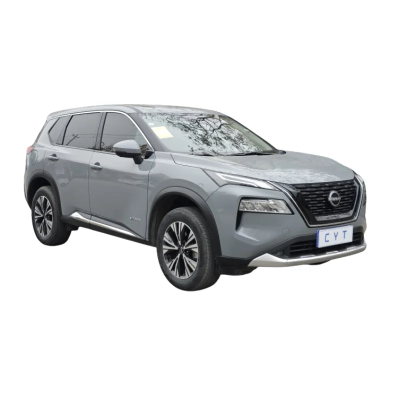2023 новый серебристый Nissan X-Trail Qijun E-Power супер гибридный двухмоторный 4wd роскошный Подержанный автомобиль Новый дешевый китайский внедорожник