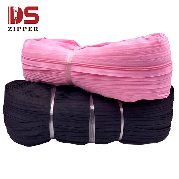 
Wholesale nylon roll zipper yards sales best price for inventory 