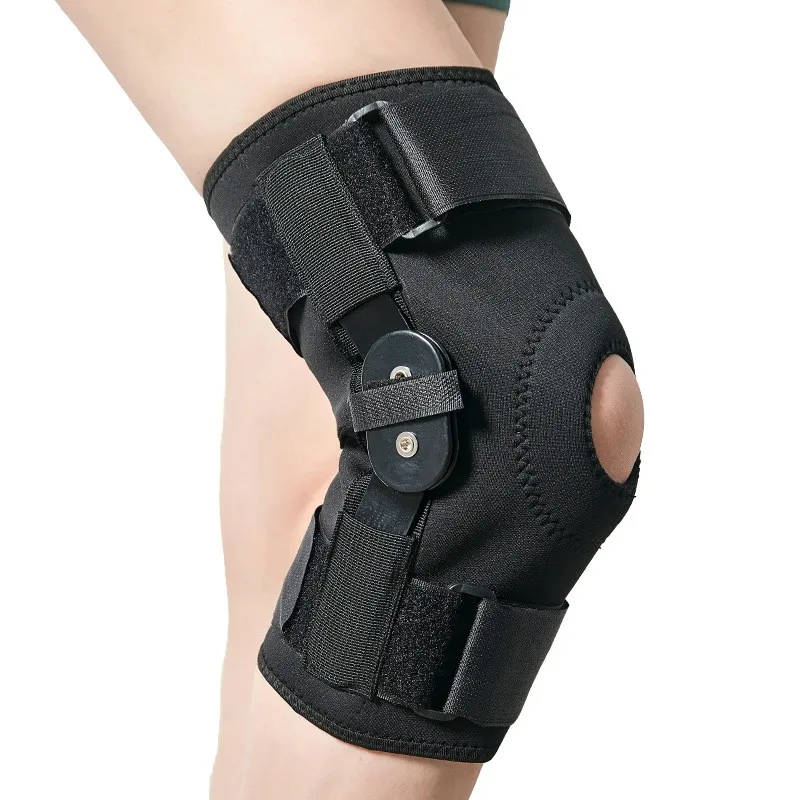 Wholesale Neoprene Knee Support Braces Adjustable rom knee brace Joint Arthritis Hinged Knee Brace