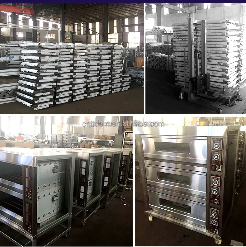 Double Deck Baking Oven Electric Pizza Bread Cake Deck Oven For Sale