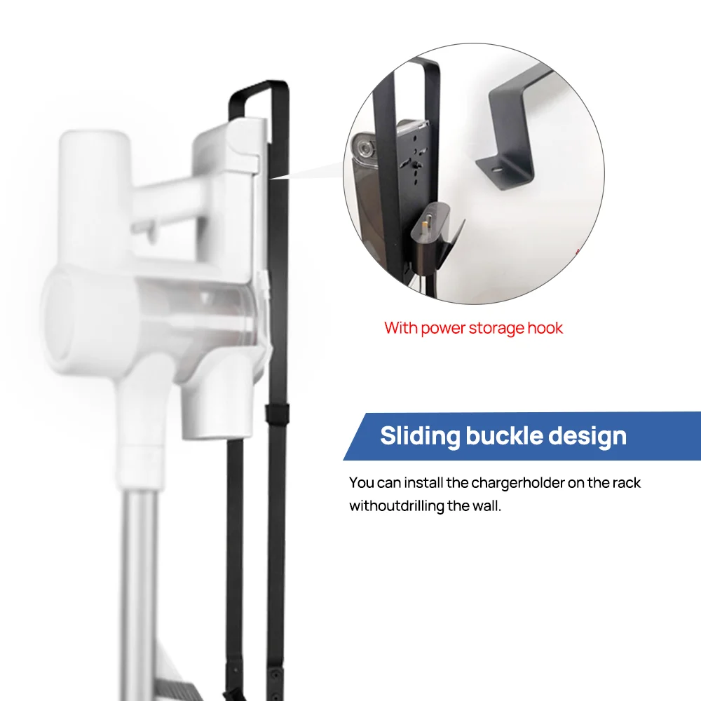 Universal Replace Part Stable Metal Stand Holder Accessories for Dysons V7 V8 V10 V11 & Xiaomis Dreame Cordless Vacuum Cleaner