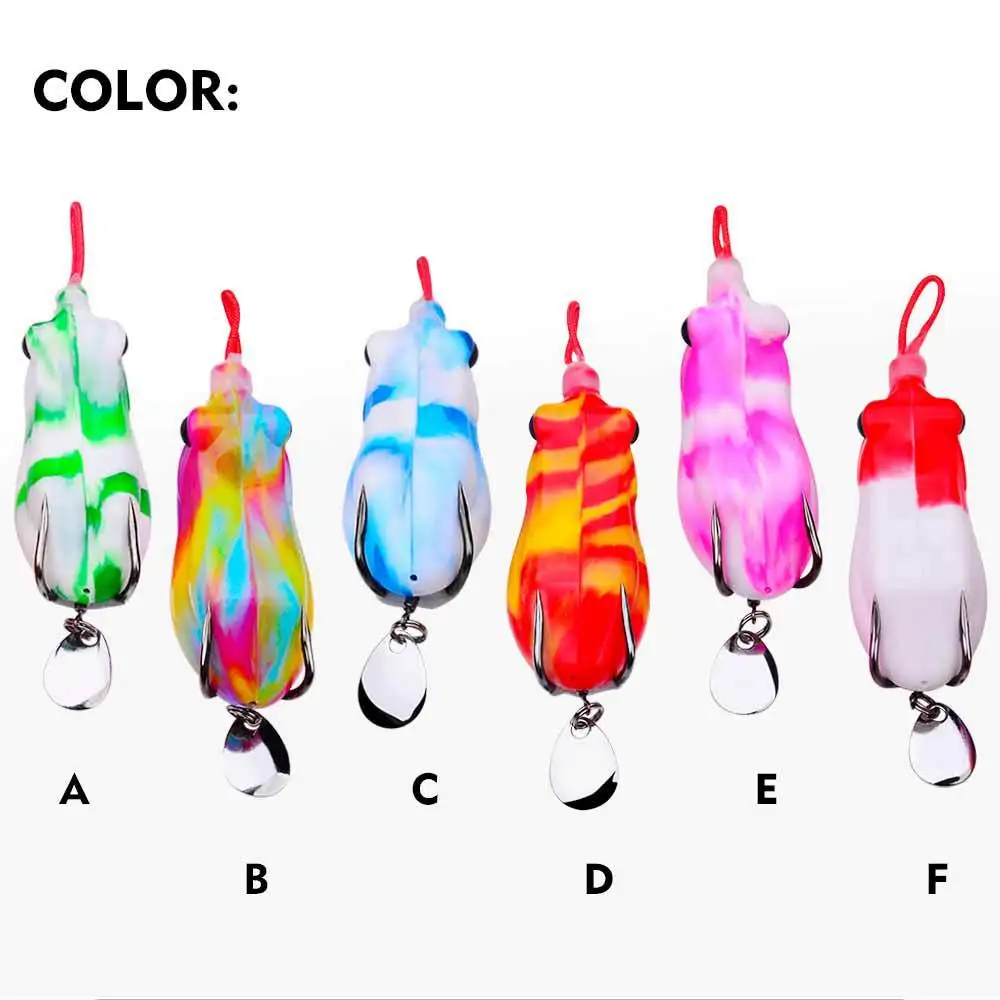 Wholesale Floating Frog 6.5cm 14.5g Bionic Lure Bass fishing Bait topwater Frog bait