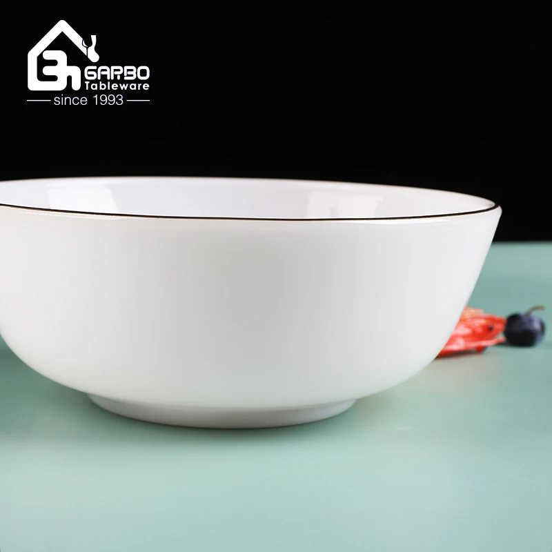 gold rim round shape opal glass dinner set 14 pieces for home tableware plates and bowls heat resistant jade opal glassware set