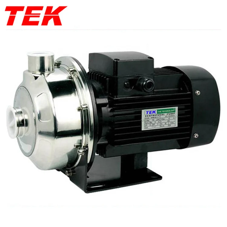 MS330/1.5 MS330-1.5 1.5kw 330L/min Copper Wire Motor Stainless Steel Body Horizontal Single-stage Centrifugal MS Pump OEM