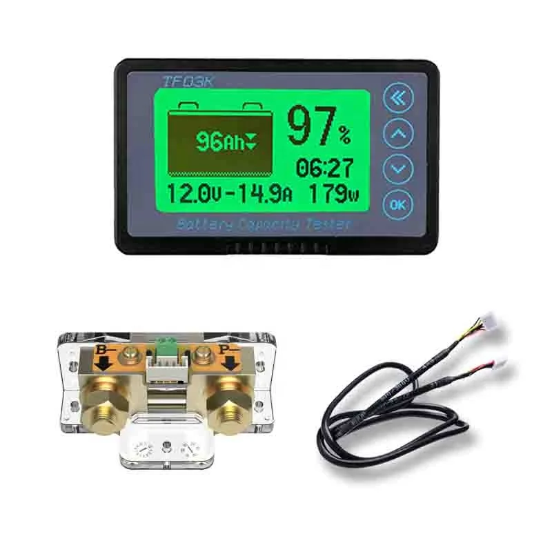 Кулометр заряда и разряда аккумулятора TF03KH 350A OEM, измеритель напряжения, измеритель мощности, тестер монитора батареи для RV