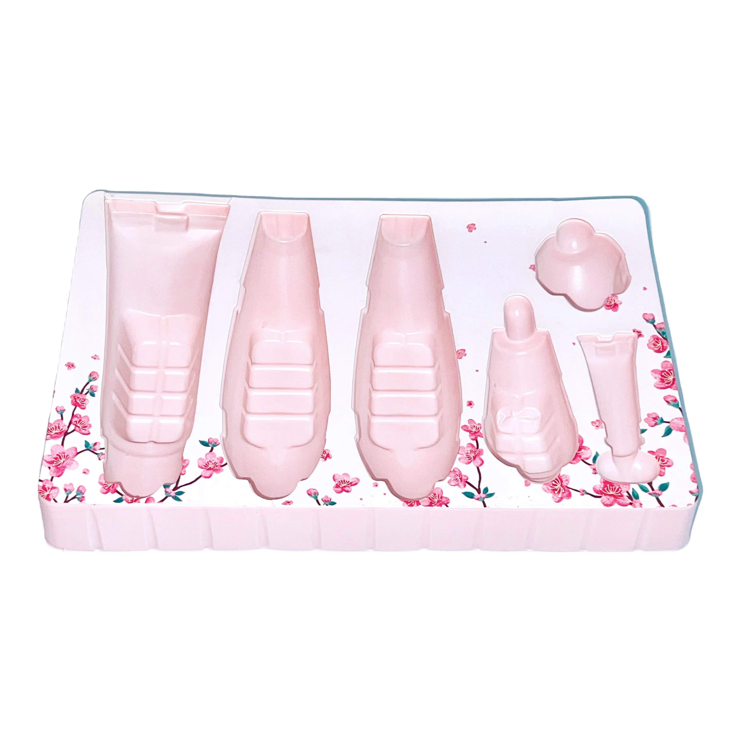 2022 latest design disposable plastic cosmetic blister tray accept customer customization