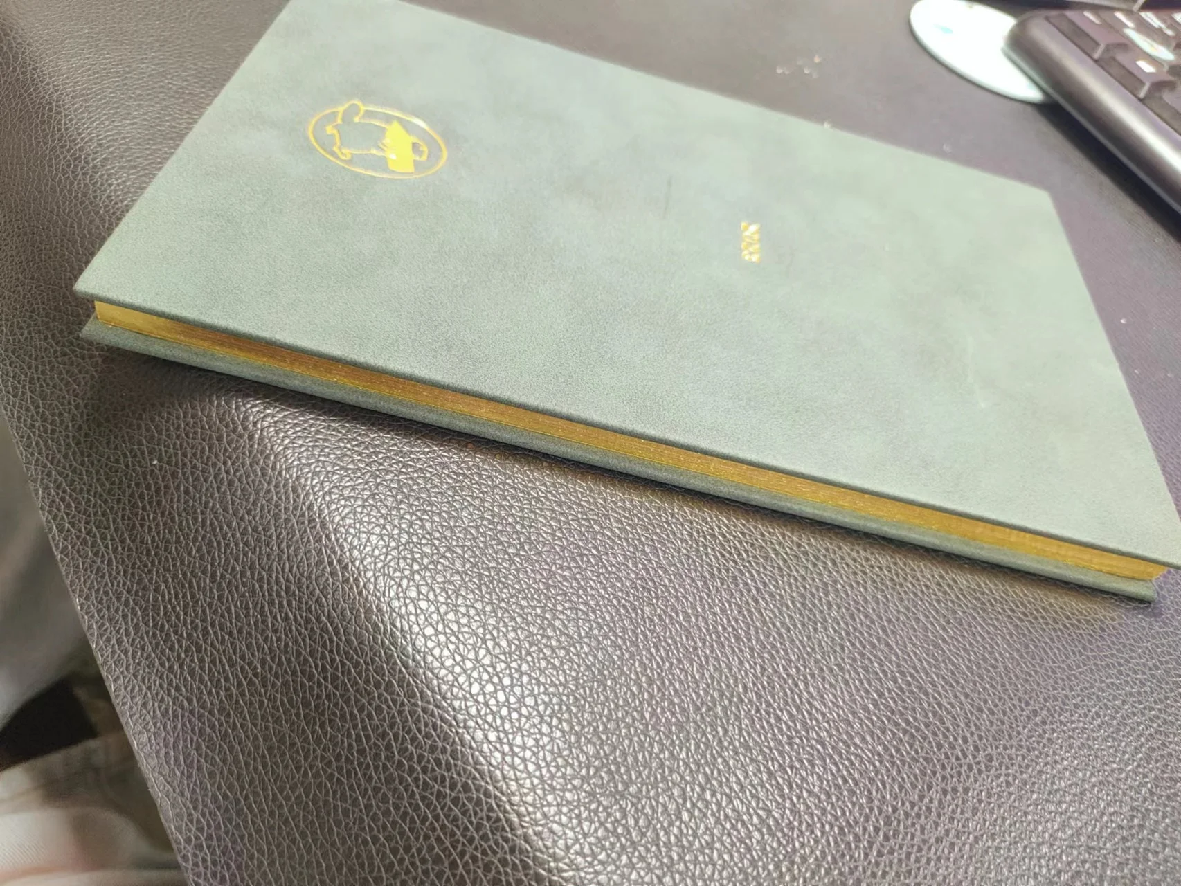 Leather Notebook Budget Binder Money Organizer protect privacy simple and convenient home school office and travel