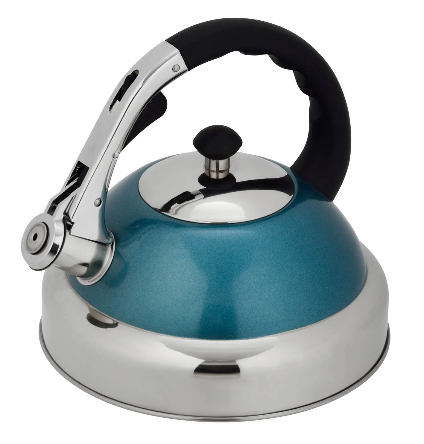 Gas Metal Silver Stovetop Induction Modern Tea Kettle Stove Top Stainless Steel Whistling Water Kettles