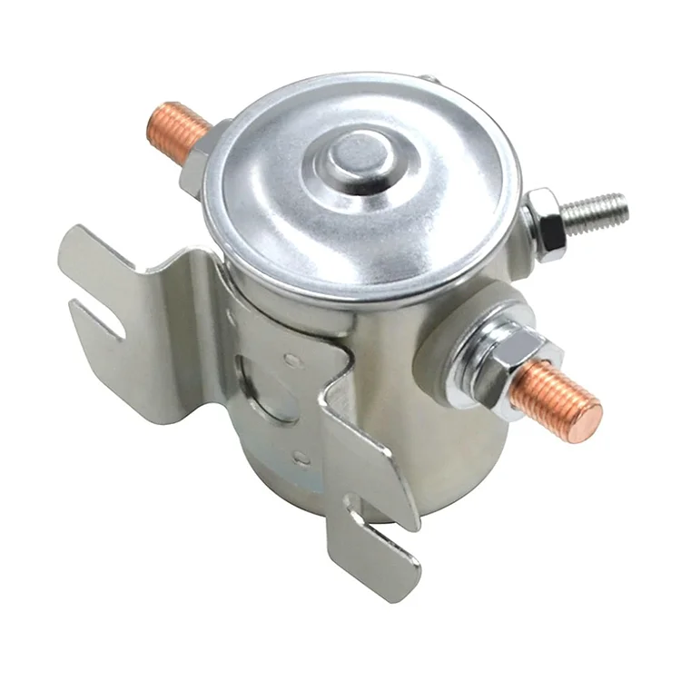 F15-12V Heavy Duty Continuous Duty Solenoid Relay Switch 200 Amp for Winch Golf Cart 5051189 5118840 15-323