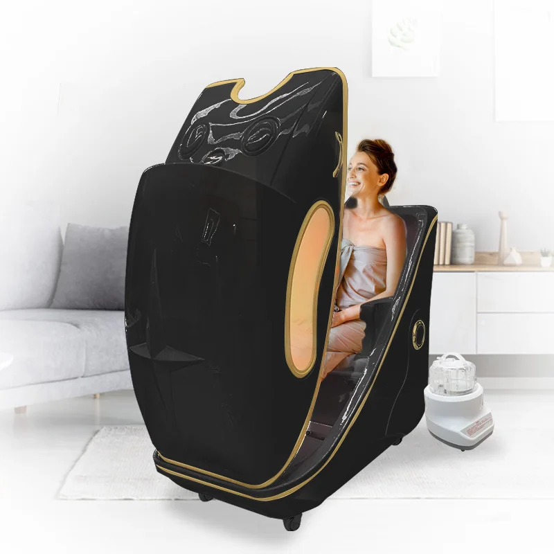 Btws 2024 New Wet/Dry Steam Ozone Sauna Slimming Spa Capsule ozone therapy spa machine with Boost the mood