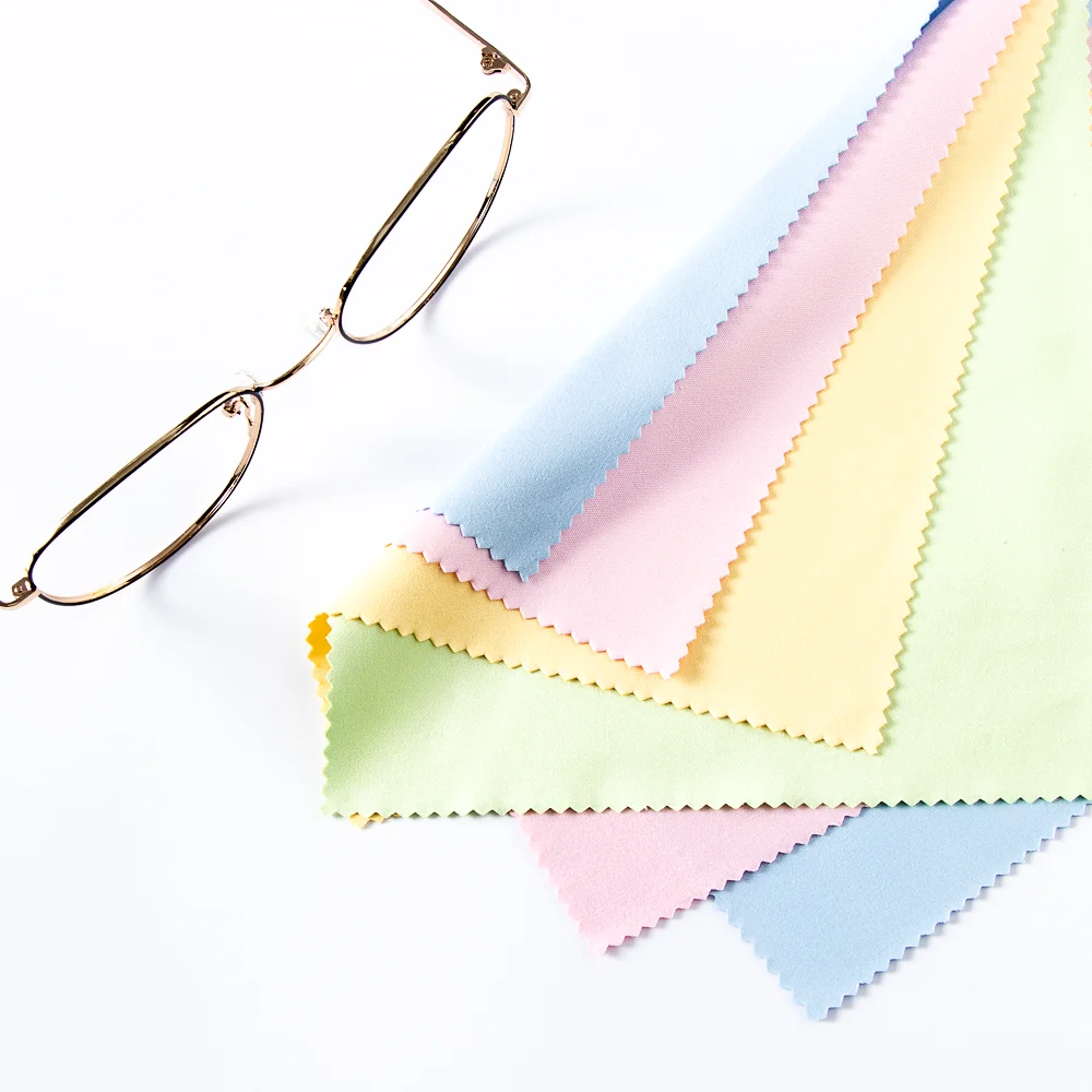 High quality microfiber glasses cloth eyeglass wiper anti fog for glasses cleaning