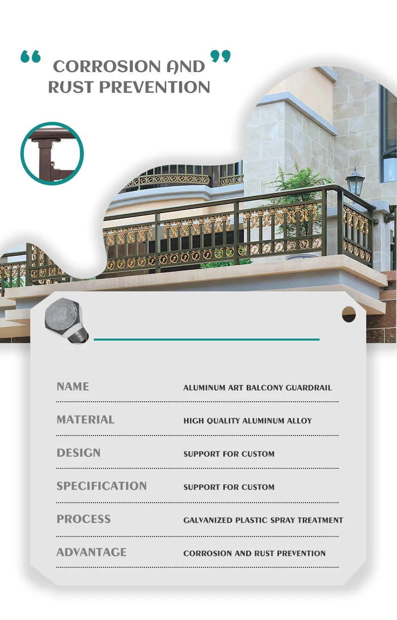 Modern outdoor Wrought Iron baluster iron stair railing spindles Decorative stair parts and railing