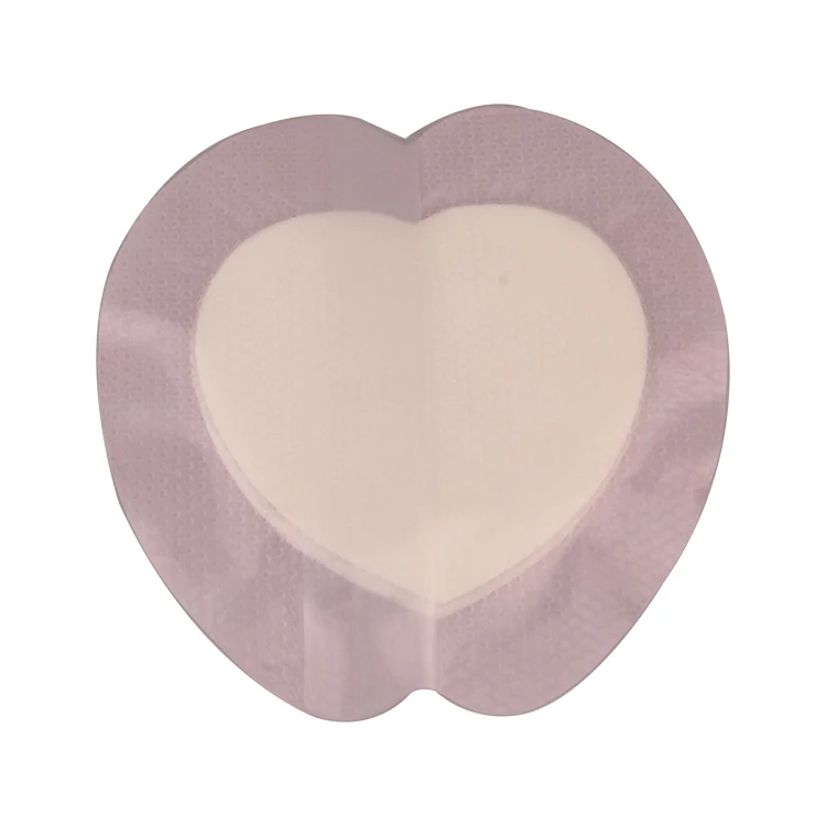 free sample adhesive plaster Hydrophilic acute burn bedsore ostomy wound care Silicone foam heavily exuding dressing