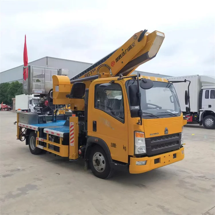 Special offer ISUZU 33M Aerial Work Vehicle Aerial platform vehicle overhead working truck bucket truck hydraulic aerial cage