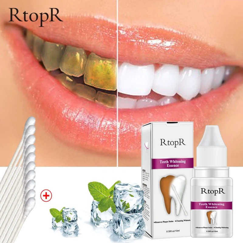 Teeth Oral Hygiene Essence Whitening Essence Daily Use Effective Remove Plaque Stains Cleaning Product teeth Cleaning Water 10ml