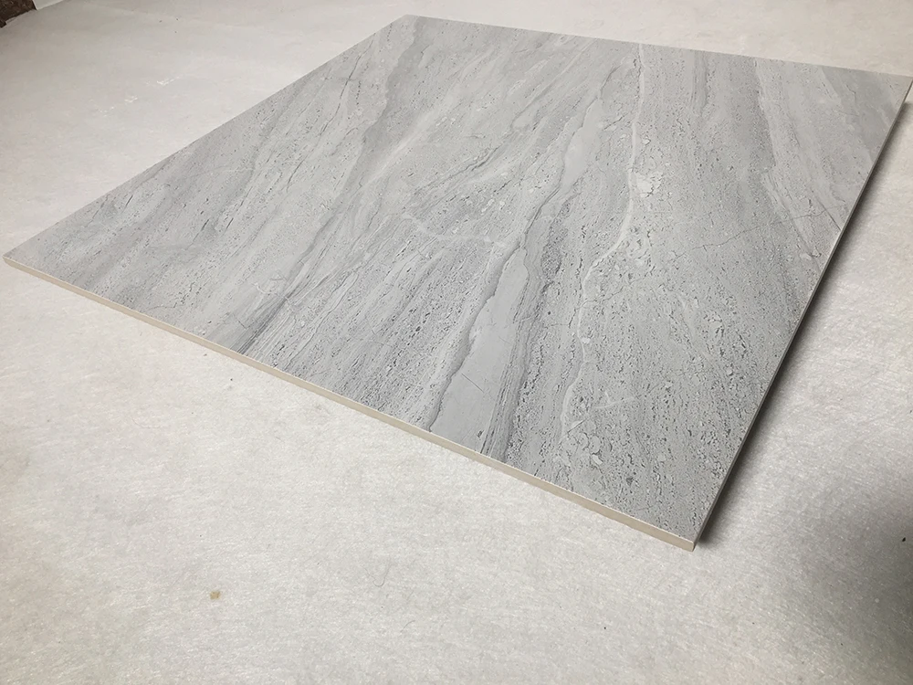 italian design 60x60 light gray polished porcelain tile