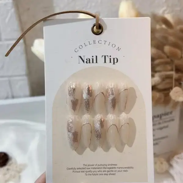 Nude Jelly 3D Snake Design Pink Diamond Rhinestone Gem Luxury  Hand-made Wholesale Nail Sticker High quality
