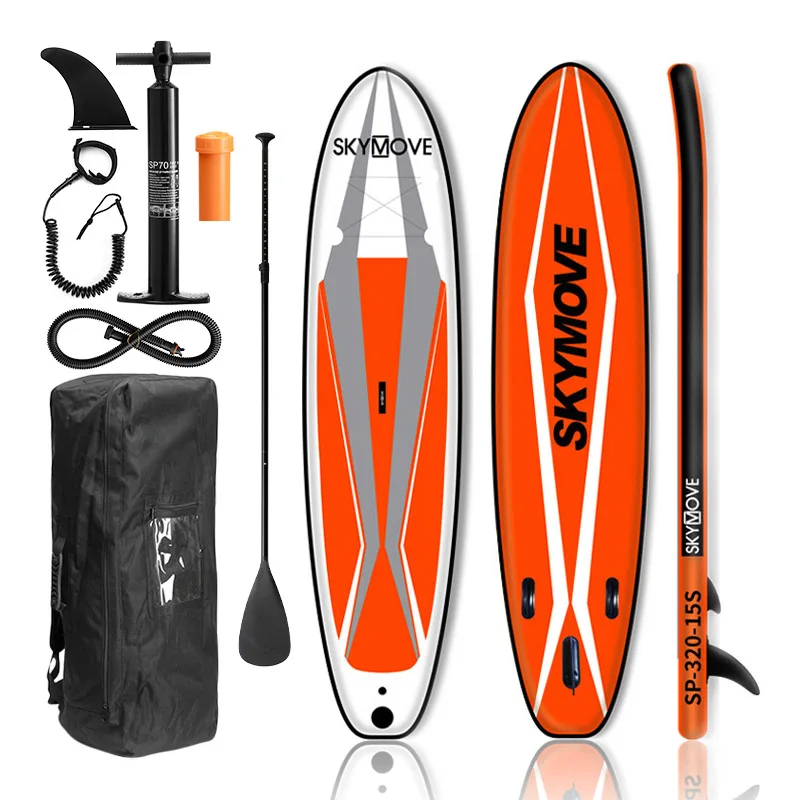 320x76x15CM Isup Cheap Surfboard Fishing Wholesale Surf Inflatable Sup Stand Up Paddle Board
