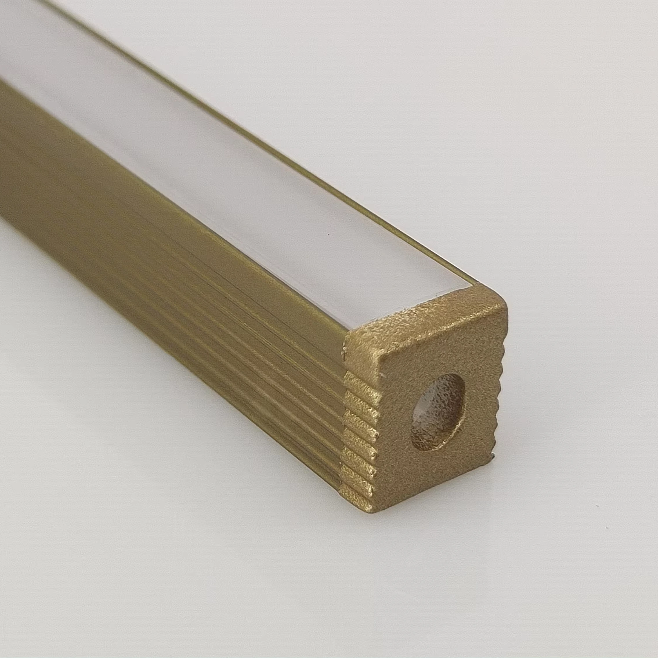 Newly listed anodized alloy 8*9mmLed aluminum profile Led bar radiator embedded aluminum Led profile