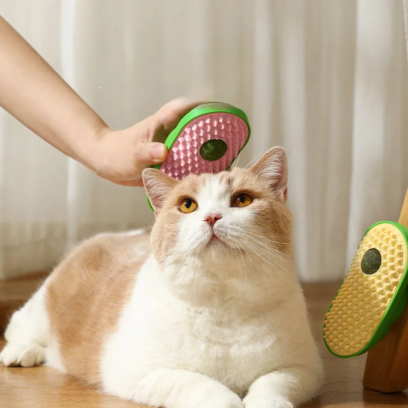 Кошачья настенная щетка С Кошачьей Мятой