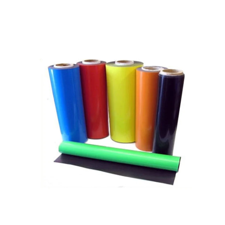 Soft colorful PVC Adhesive Rubber Magnet Manufacturer