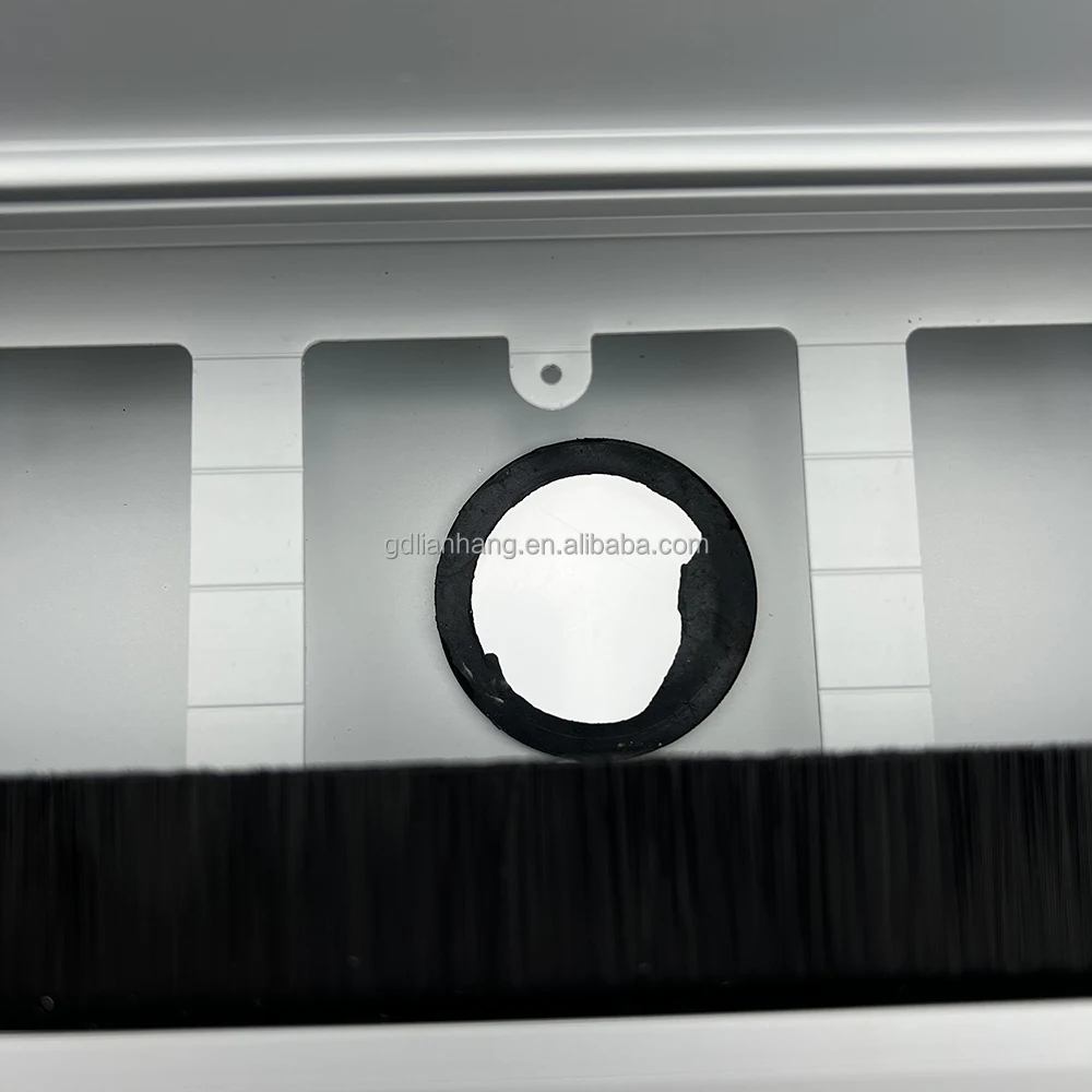 High Productivity Aluminium Alloy Office Desk Table Wire Cord Management Desk Cable Grommet