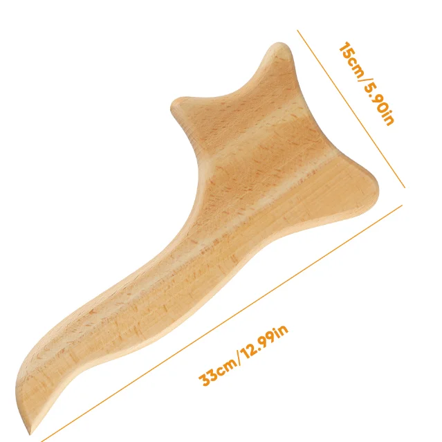 Wood Therapy Guasha Tools Lymphatic Drainage Massager