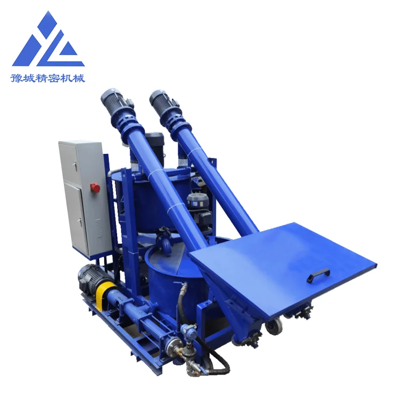 Portable high-speed high-shear cement bentonite slurry mixer grout mixing station with automatic control system