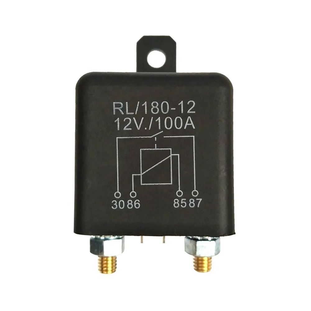 WM686 Normal Open Relays Heavy Duty Start Relay Car Truck Automotive Boat Split Charge DC12V 100A SPST Relay 4 Pin JD1912
