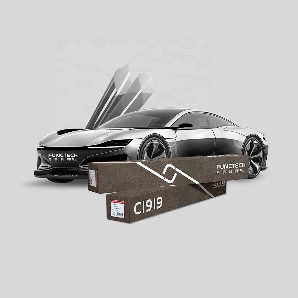 Yellow Car Color Changing Liquid Series Film with Fade Resistance