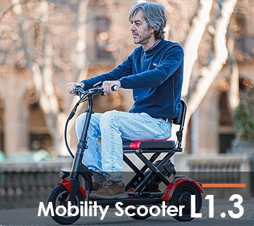 Newest Large Size Heavy Duty Foldable 3 Wheel Electric Mobility Scooter for Old Man