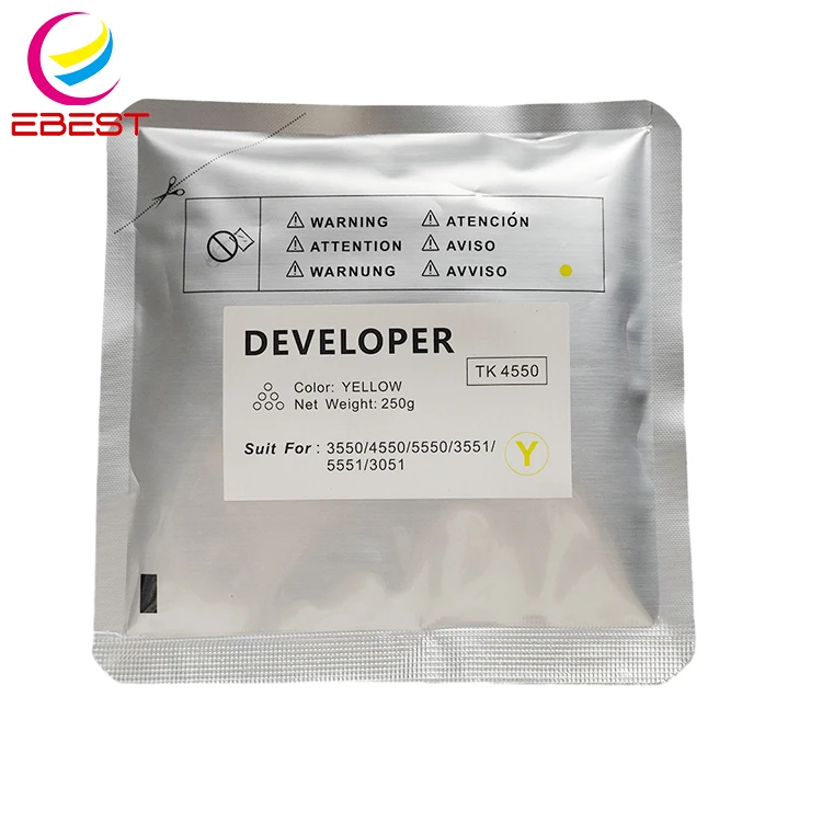 EBEST Hot Sale Compatible TK4550 Developer For Kyocera 3550 4550 5550 3551 5551 3051 Copier Parts developer